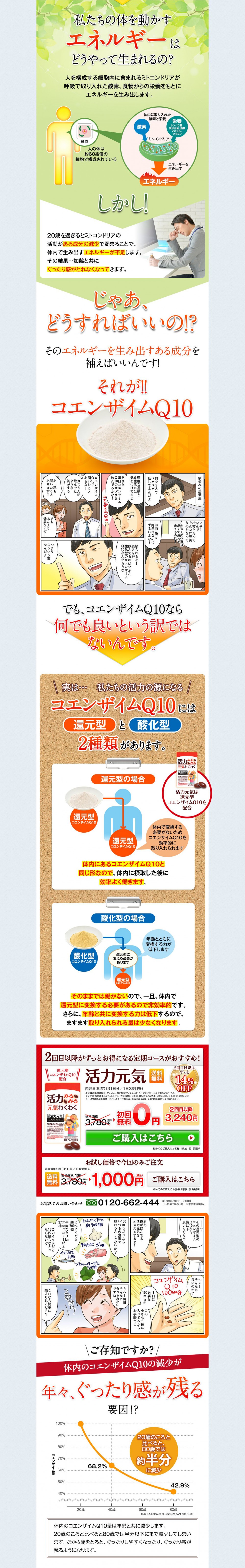 私たちの体を動かすエネルギーはそうやって生まれるの？じゃあ、そうすればいいの？それがコエンザイムQ１０。適度な運動と食生活には気をつけてるよ。それと…毎日コエンザイムQ10のサプリを飲んでるかな！あ！私も聞いたことあります！！コエンザイムQ１０なら何でも良いという訳ではないんです。