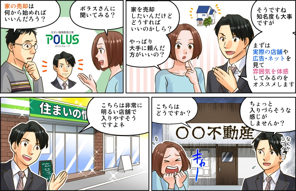 ポラスマンガリライト1。実際の店舗やネットを見て雰囲気を体感してみるのをおすすめする。