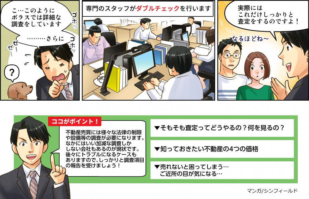 ポラスマンガリライト6。専門スタッフがダブルチェックを行います。