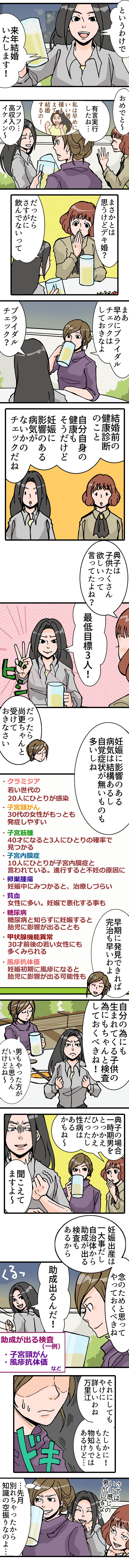 ジャスミンレディースクリニック　解説マンガ【ブライダルチェック】3