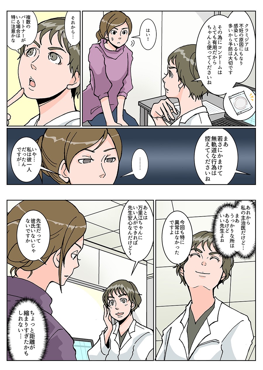 ジャスミンレディースクリニック　解説マンガ【性感染症】2