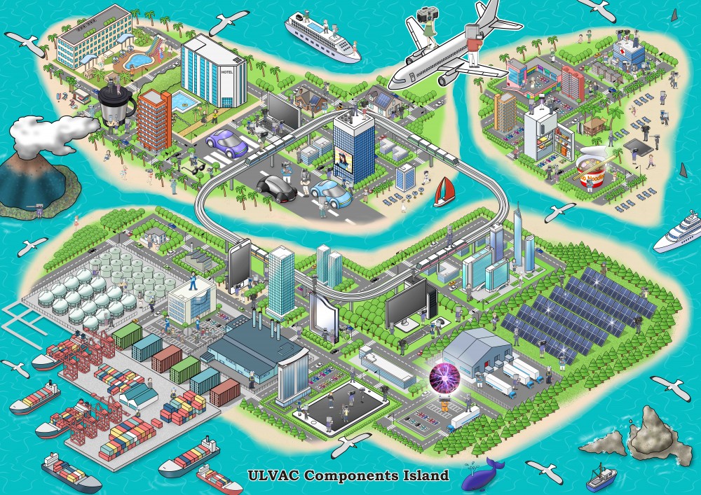 イラスト・絵地図ポスター