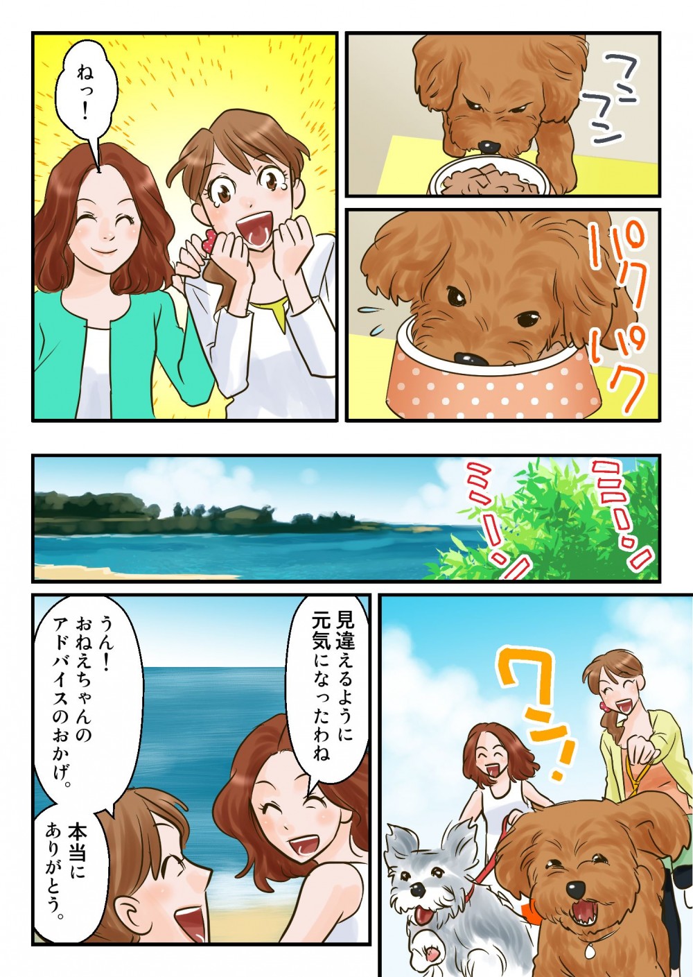 アドバイスを元にご飯を上げてみたら食べるように。後日、見違えるように元気になった。