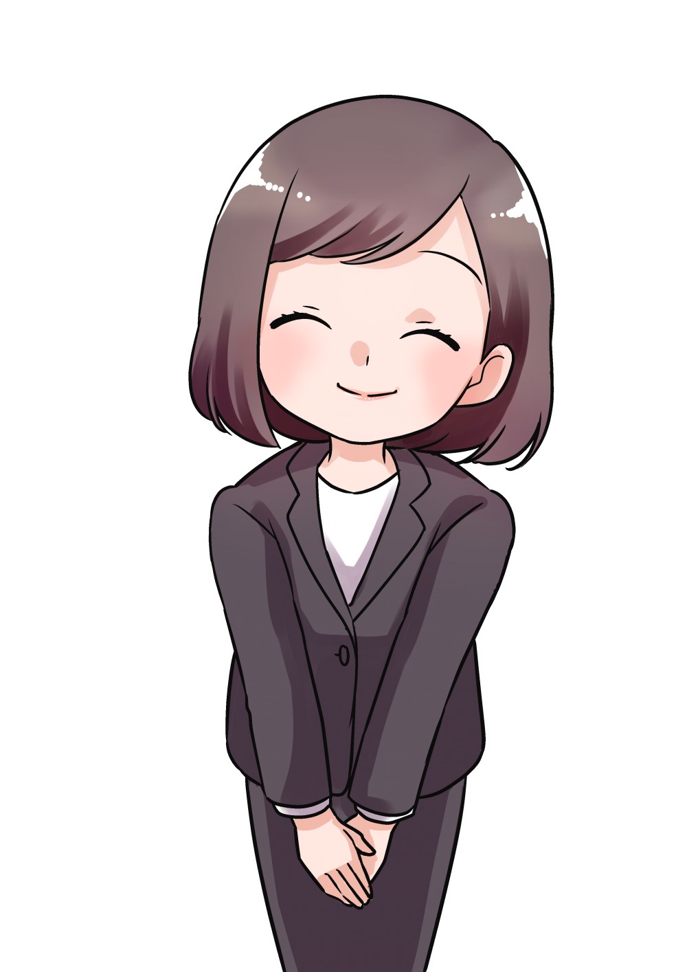 三菱電機システムサービス様鴨詰萌加・連載マンガ　資料用イラスト３