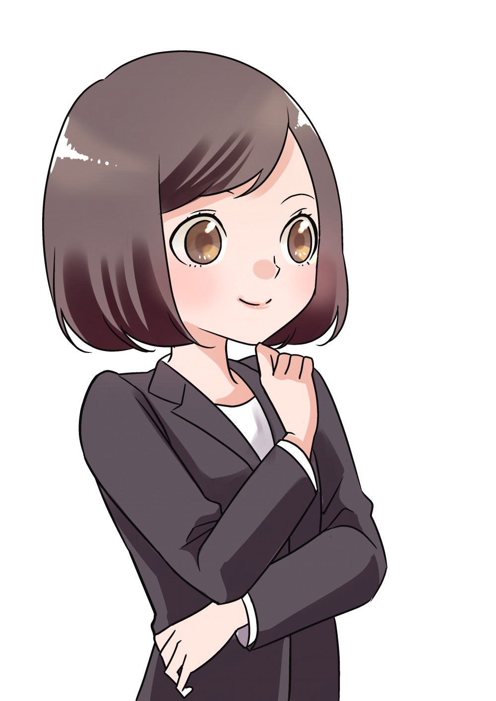 三菱電機システムサービス様鴨詰萌加・連載マンガ　資料用イラスト７