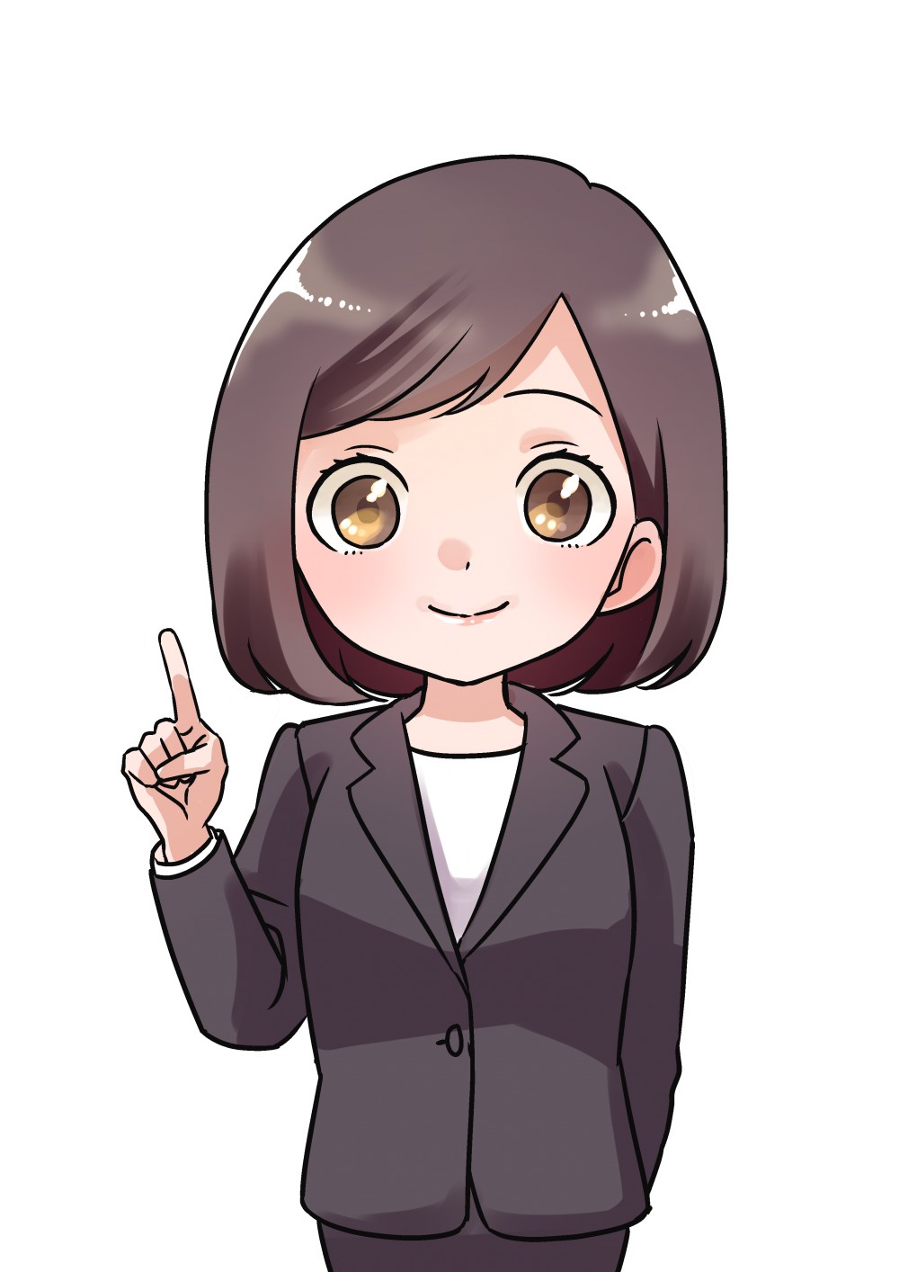 三菱電機システムサービス様鴨詰萌加・連載マンガ　資料用イラスト１