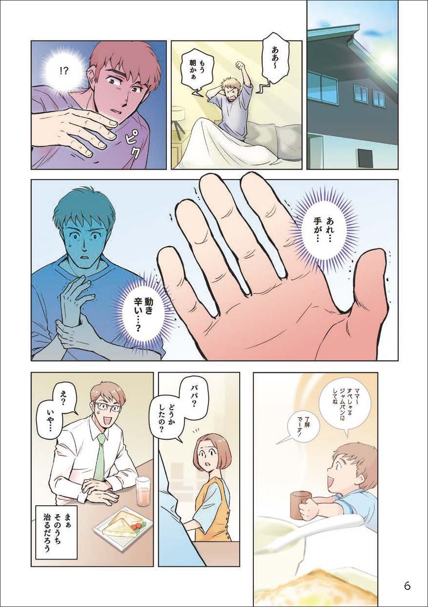 あれ…手が…動きづらい…？まあそのうち治るだろう。