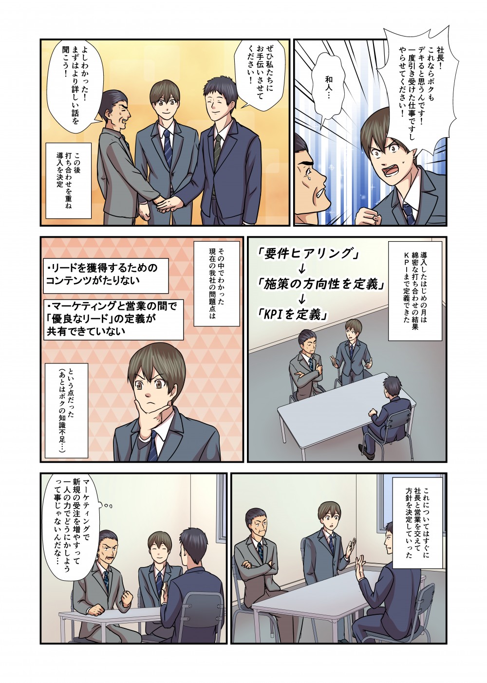 KPI定義マーケティングで新規の受注を増やす