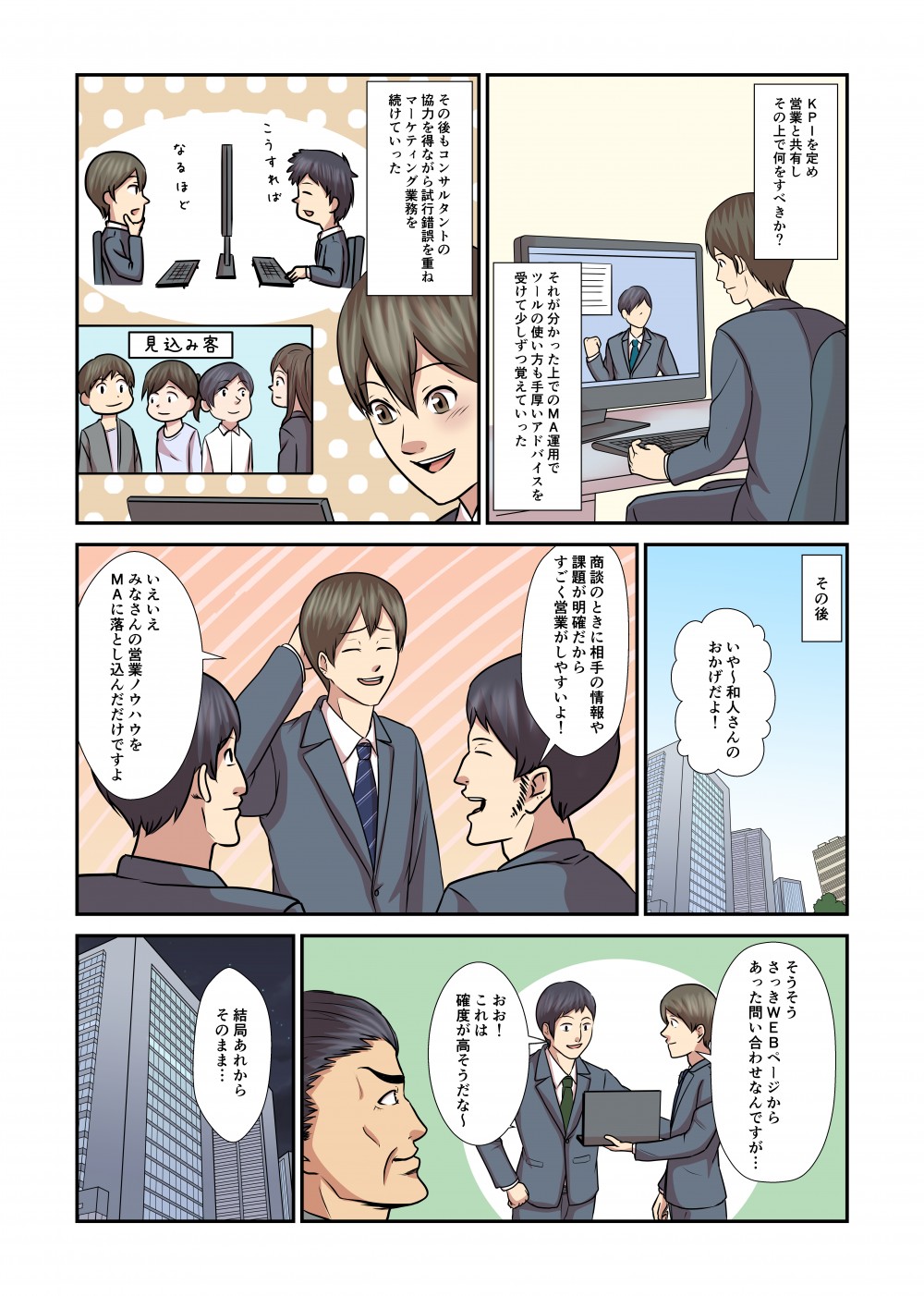 KPIを定めMA運用でツールの使い方も手厚いアドバイス