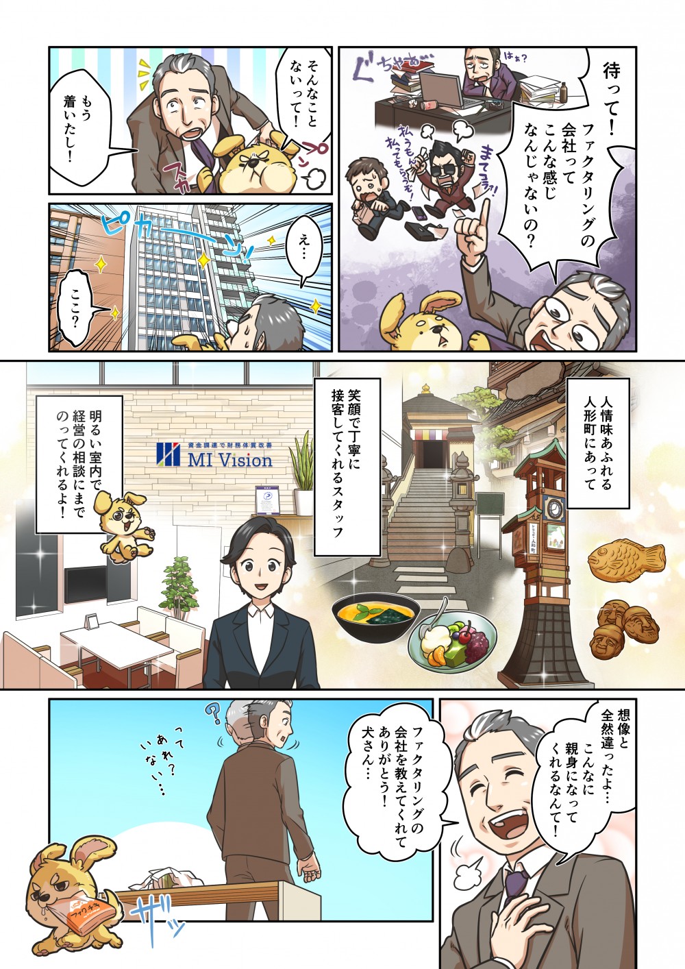 ファクタリングの会社