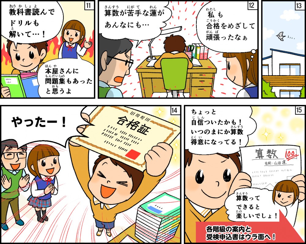 合格　自信　ステップアップ