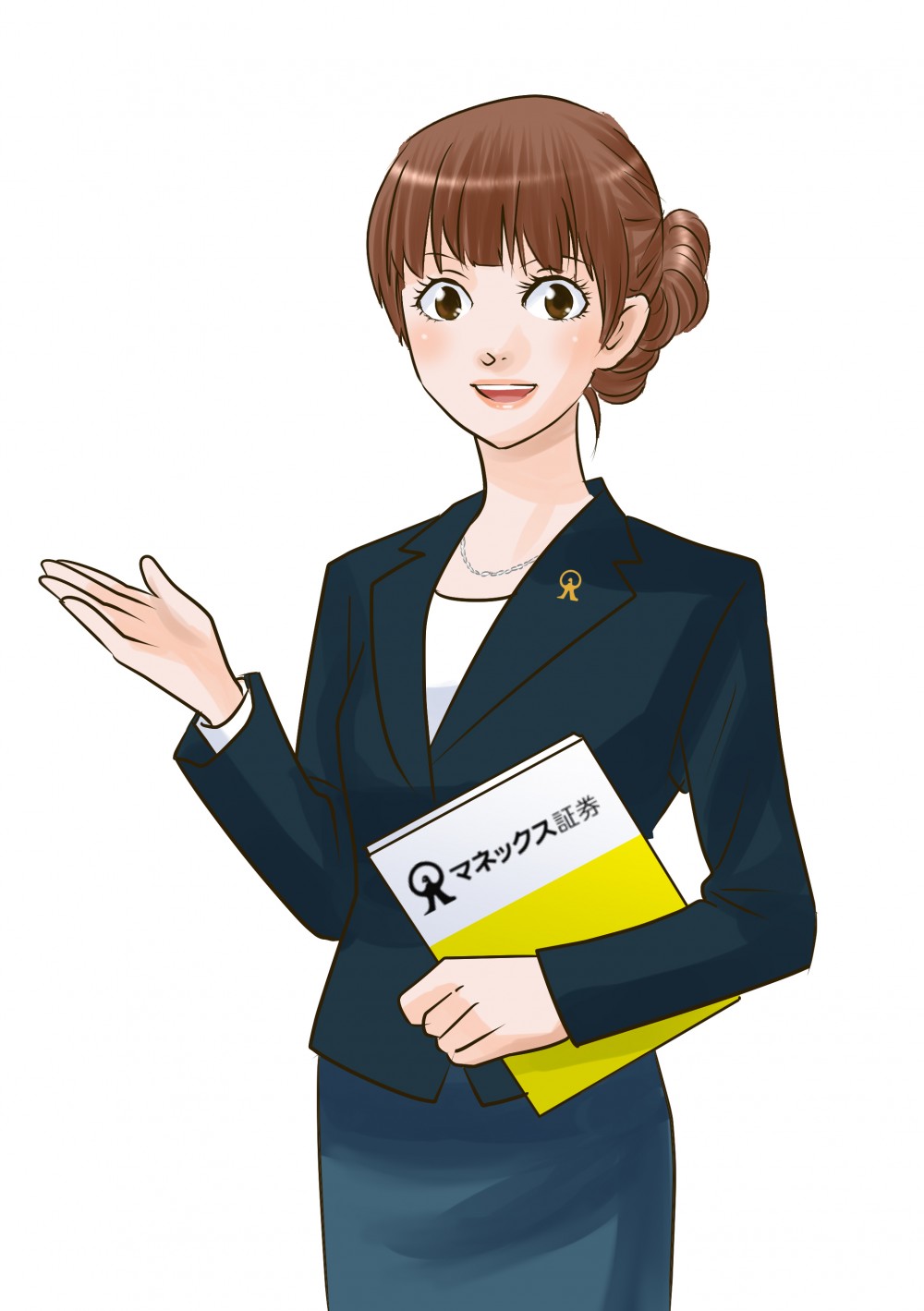 マネックス証券様イラスト