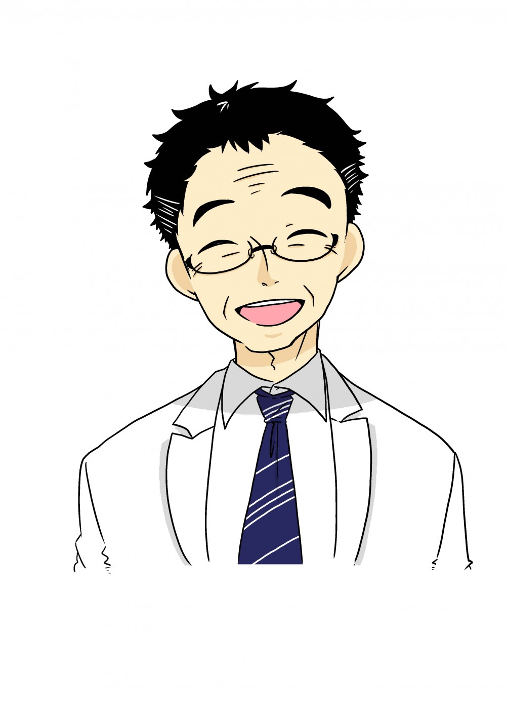 笑顔の医師