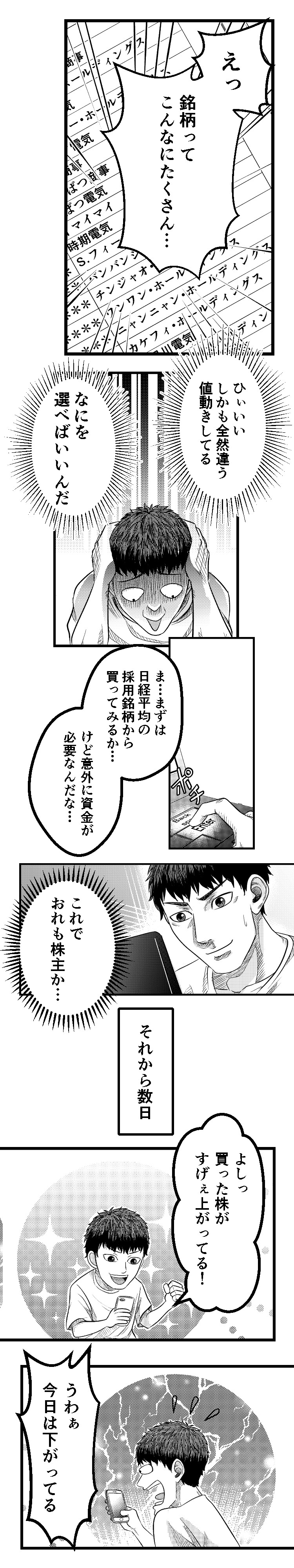 日経平均の採用銘柄から買ってみるかおれも株主
