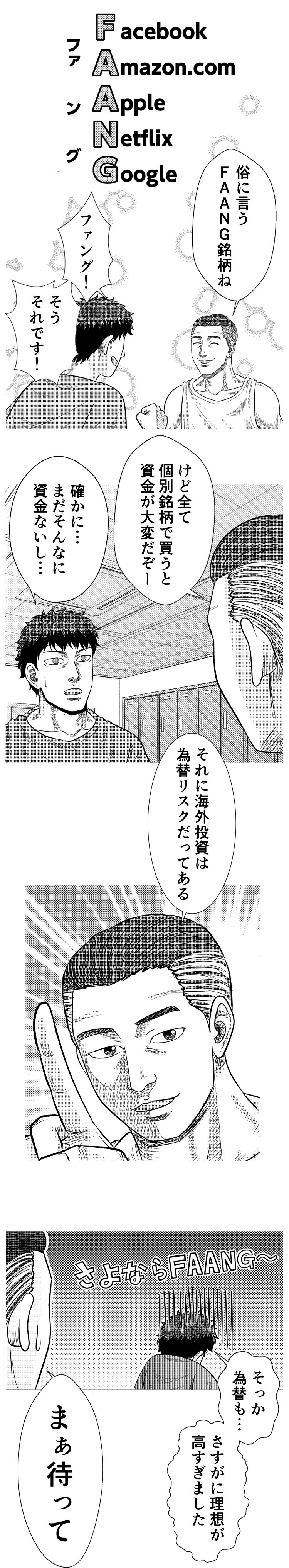 俗に言うFAANG銘柄海外投資は為替リスク