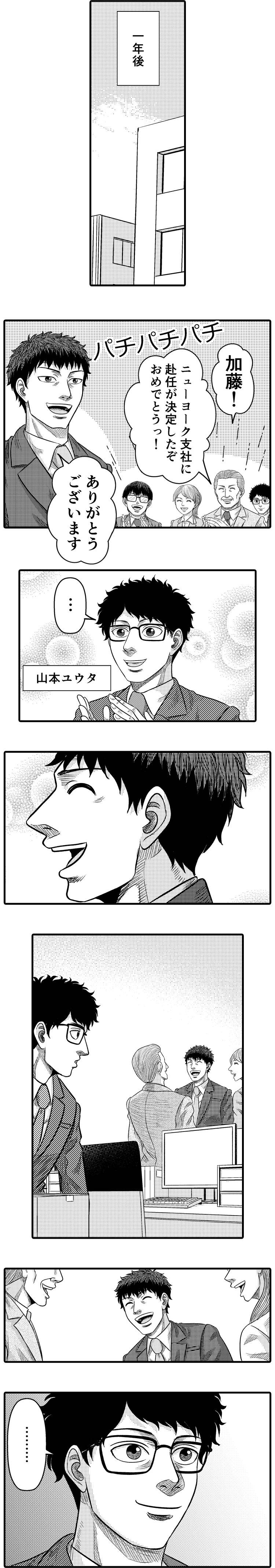 ニューヨーク支社に赴任が決定したぞ
おめでとう！