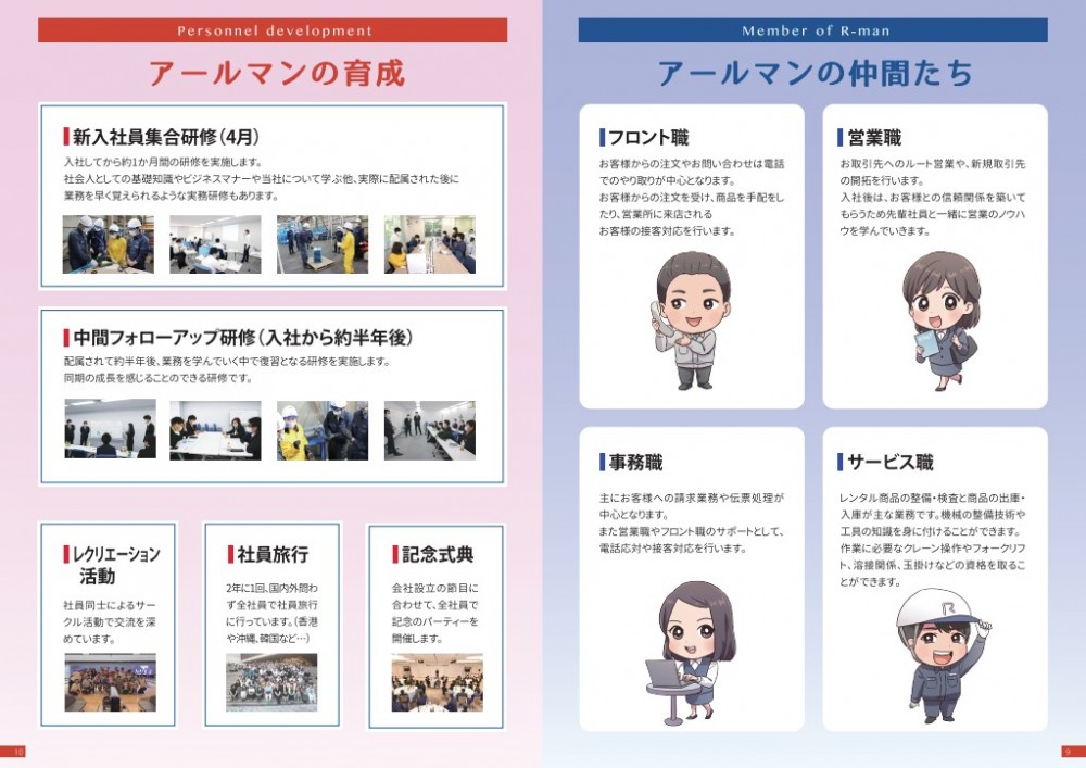 アールマンの仲間達とアールマンの育成について紹介