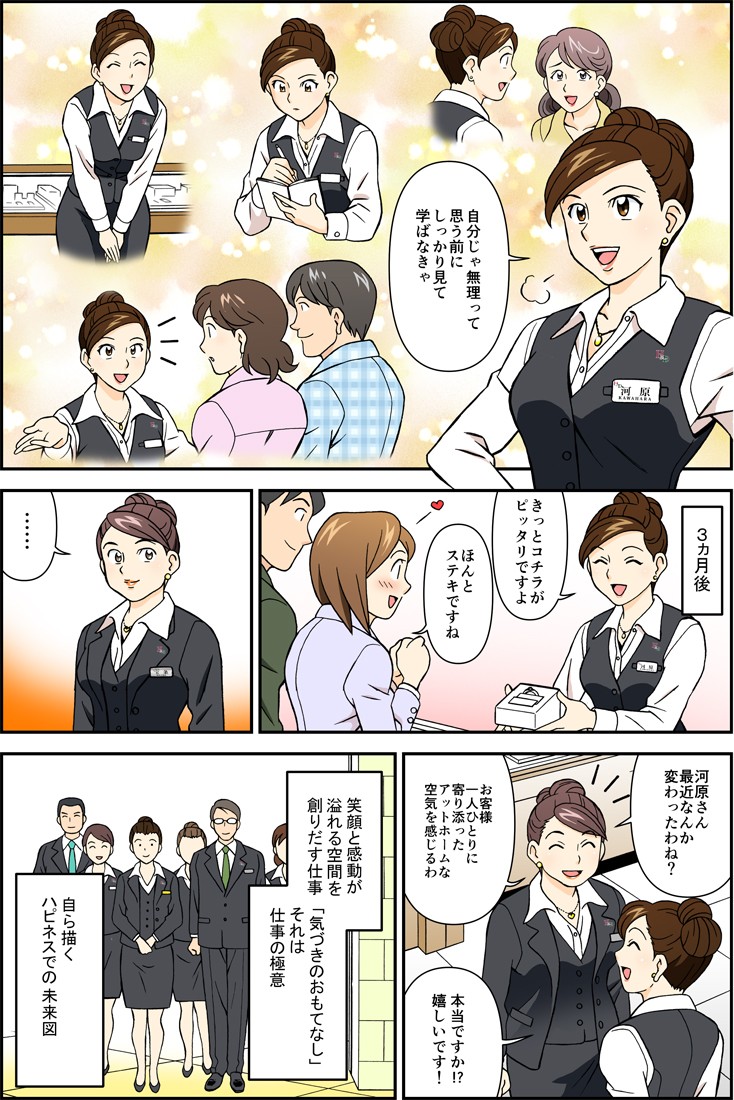 自分じゃ無理って思う前にしっかり見て学ばなきゃ。３か月後。きっとコチラがピッタリですよ。ほんとステキですね。自ら描くハピネスでの未来図。