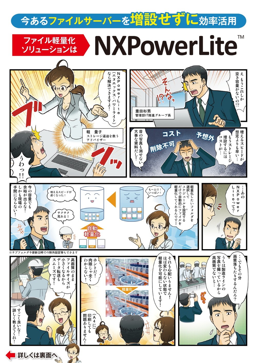 マンガ部分