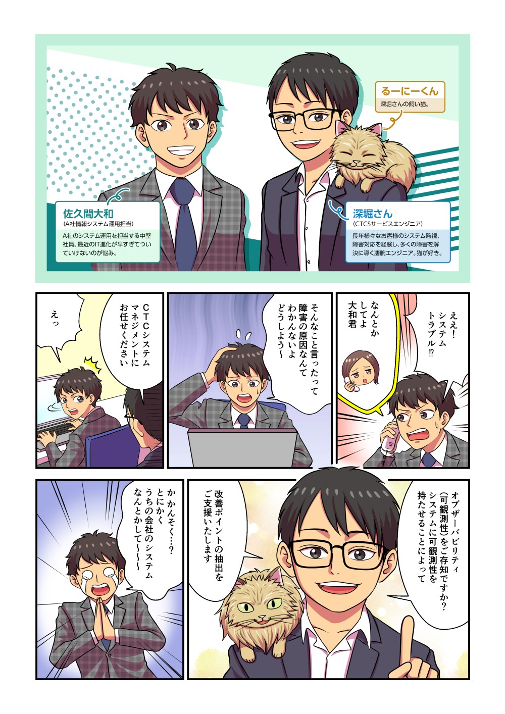 猫　PC　システムサポート
お困りごと