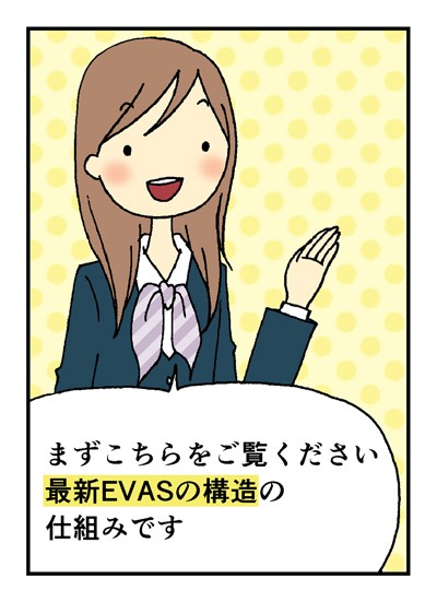 最新EVASの構造について